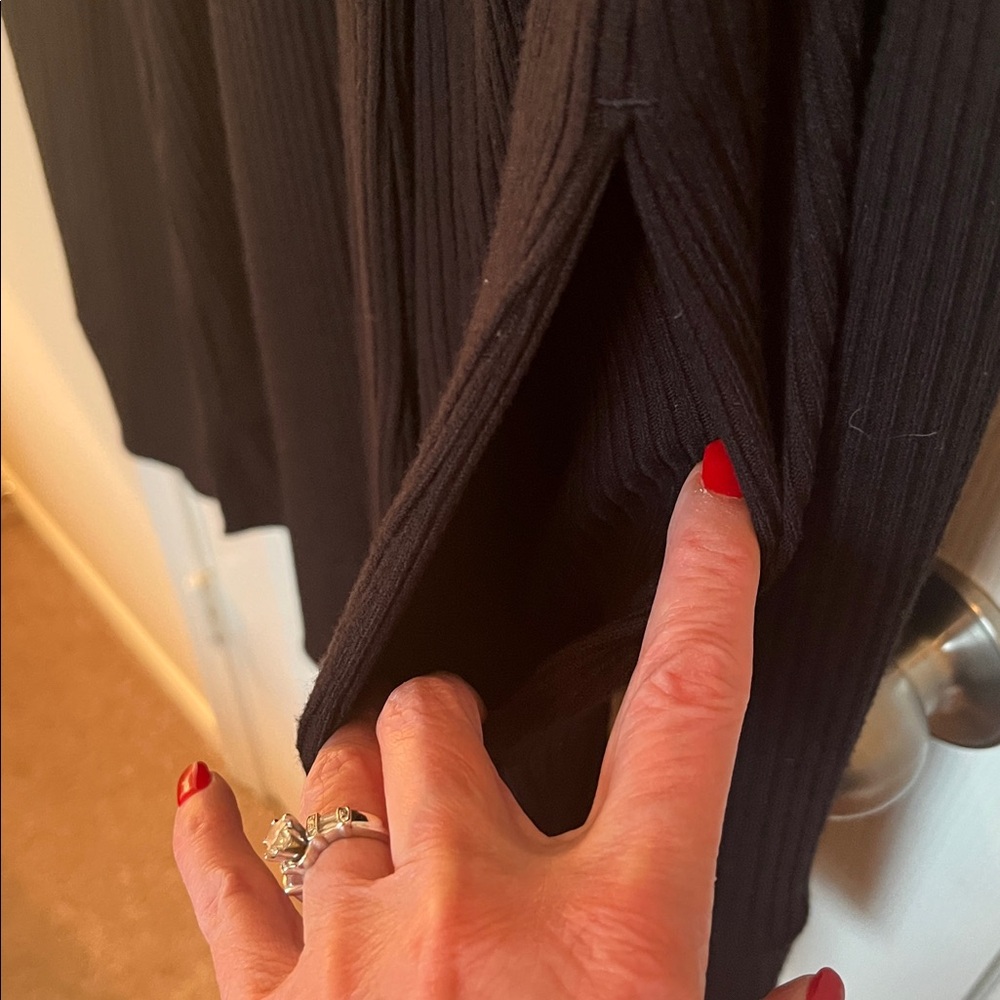 Athleta Ribbed Long Hooded Cardigan - Picture 5 of 10